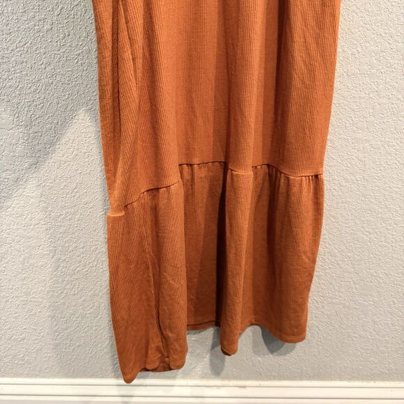 Anthropologie Saturday Sunday Marina Tiered Wide Leg Jumpsuit Sleeveless Size XL - Picture 8 of 12
